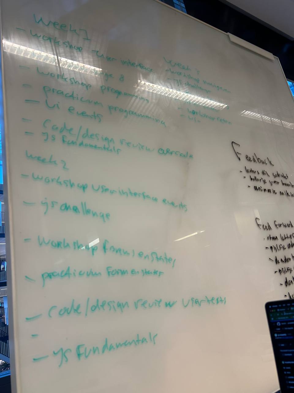 weekplanning